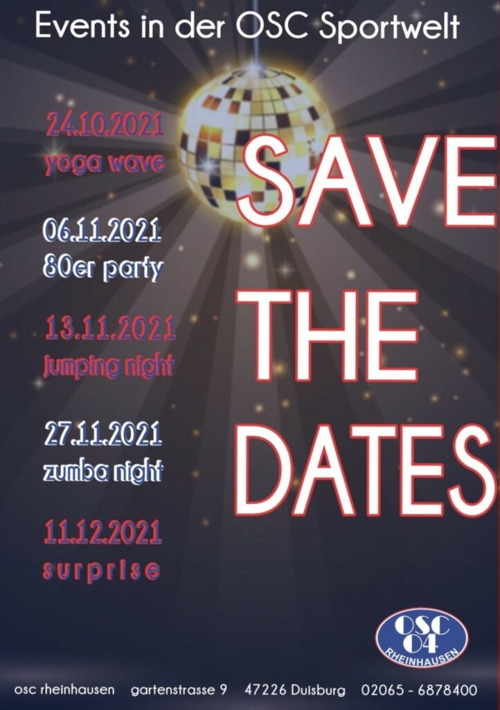 Save the dates